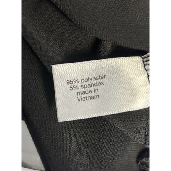 Lane Bryant Black Cowl Neck Cap Sleeve EUC 18/20 - Picture 5 of 5